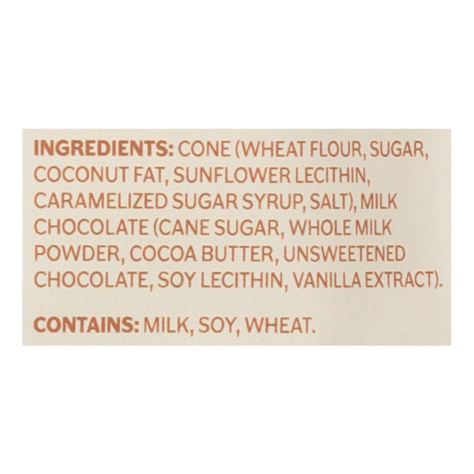 Muddy Bites, Waffle Cone Snacks Milk Chocolate, Case Of 12, 2.33 Oz