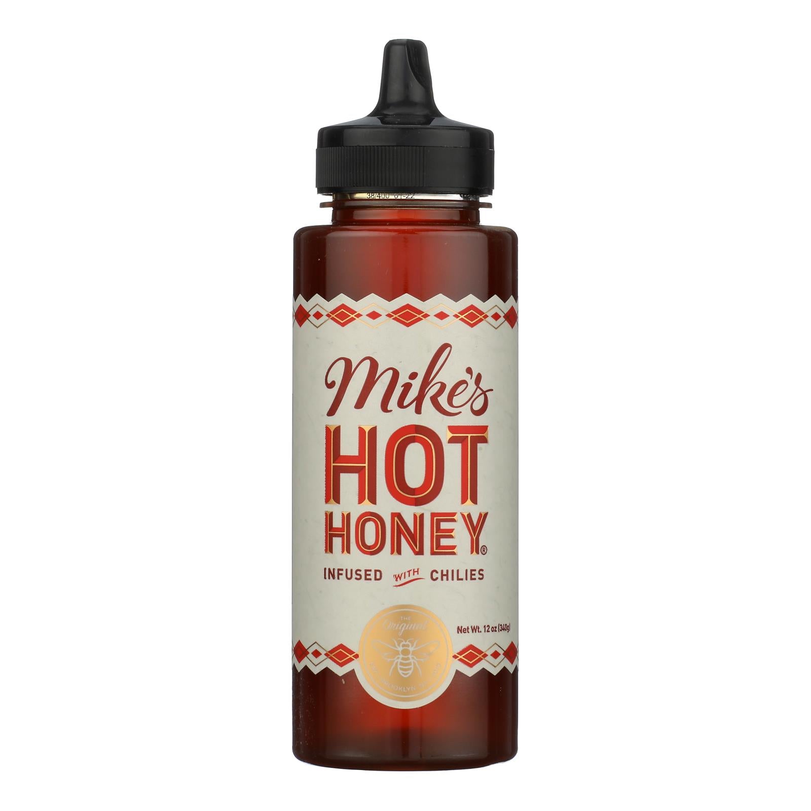 Mike's Hot Honey Infused With Chilies  - Case of 6 - 12 OZ