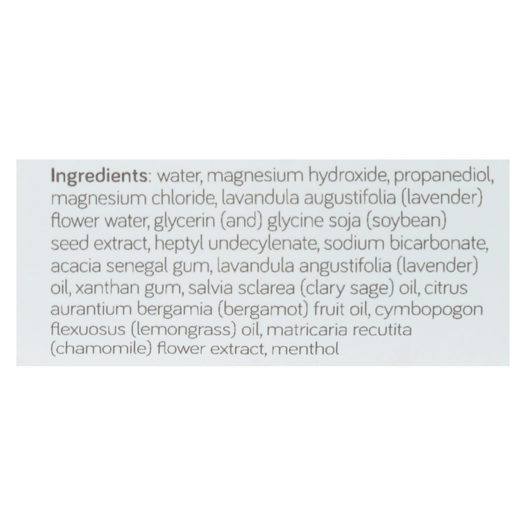 Nfuse - Deodorant Lavender Natural Magnesium - Case of 6 - 2.7 OZ