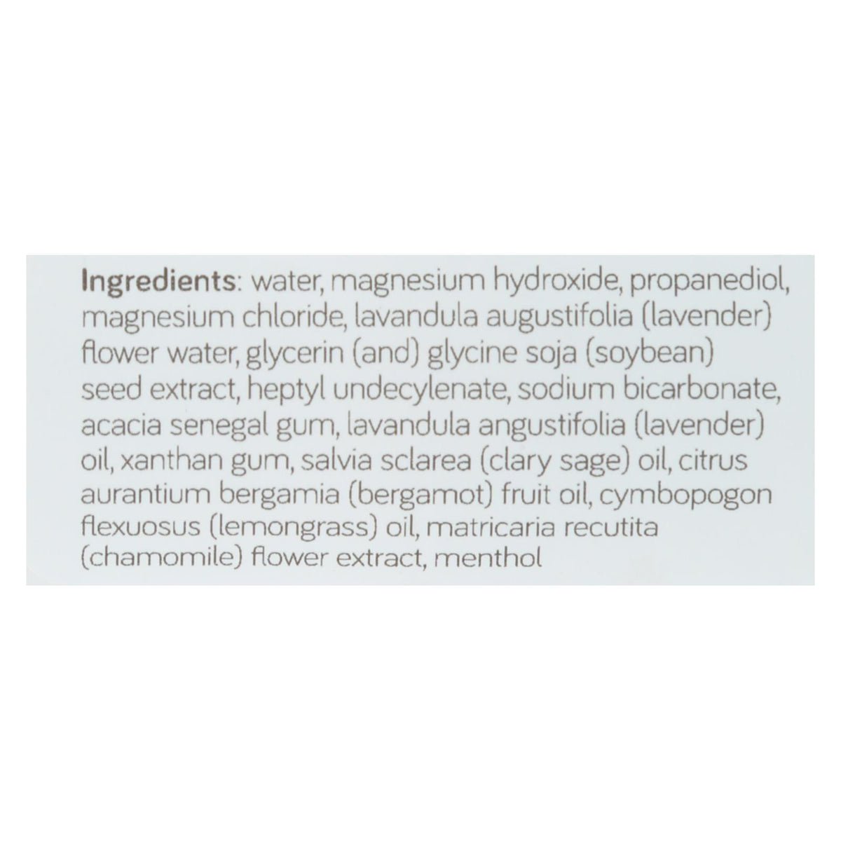 Nfuse - Deodorant Lavender Natural Magnesium - Case of 6 - 2.7 OZ