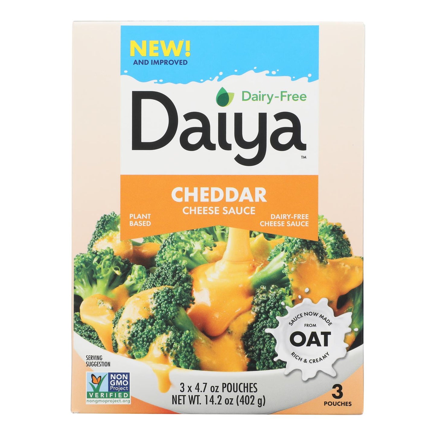 Daiya Foods - Dairy Free Cheeze Sauce - Cheddar Style - CS of 8 - 14.2 oz.