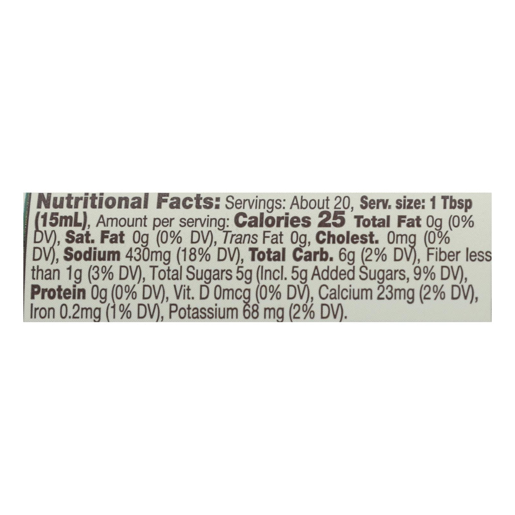 Big Tree Farms - Coco Aminos Ginger Lime - Case of 6 - 10 FZ