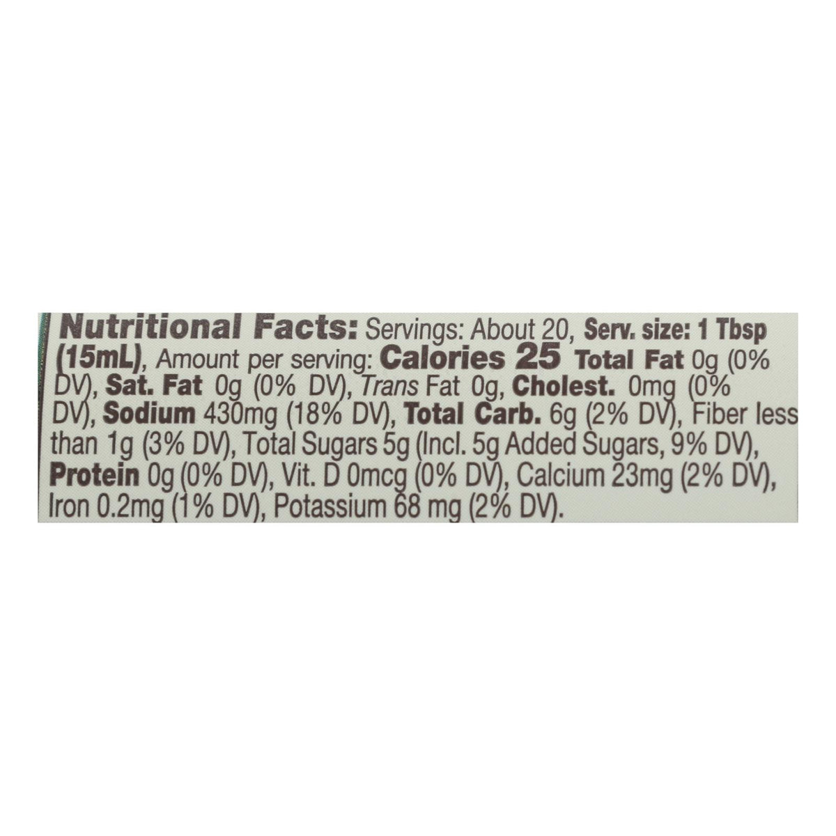 Big Tree Farms - Coco Aminos Ginger Lime - Case of 6 - 10 FZ