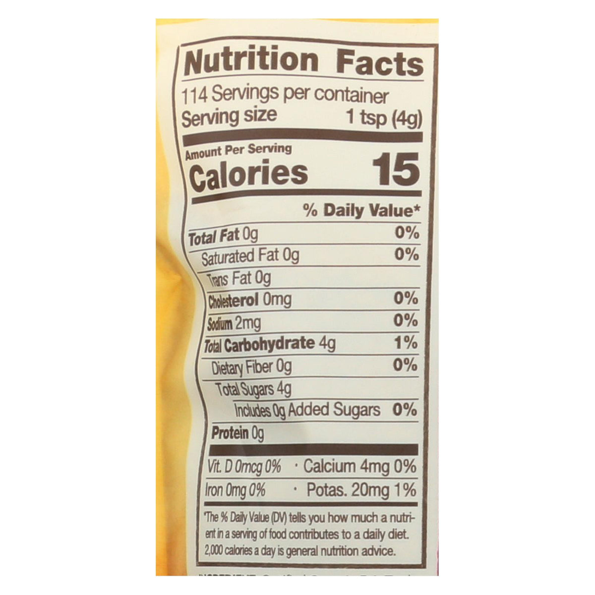 Big Tree Farms Coconut Palm Sugar - Blonde - Case of 6 - 16 oz.