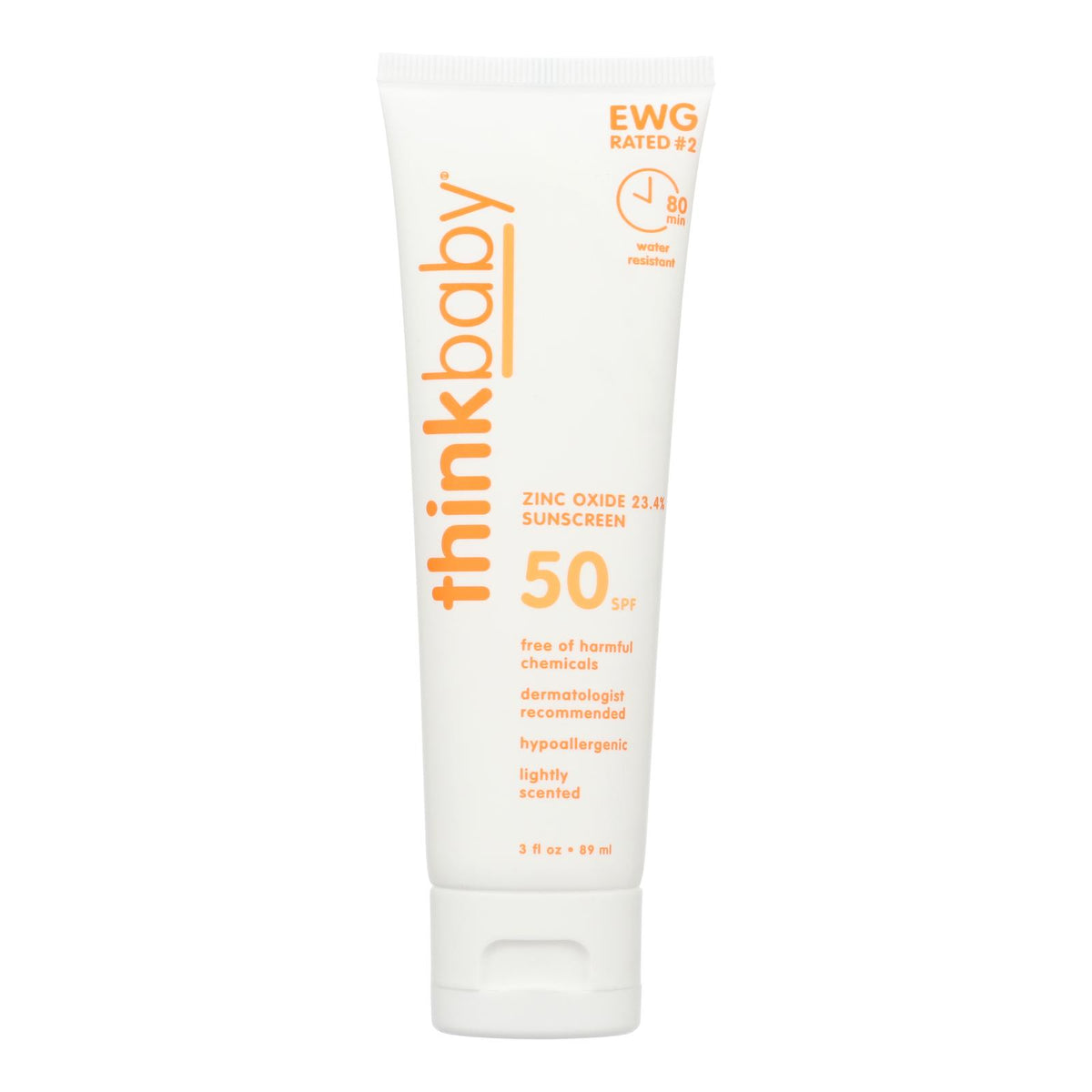 Thinkbaby Safe Sunscreen SPF 50+ 3OZ