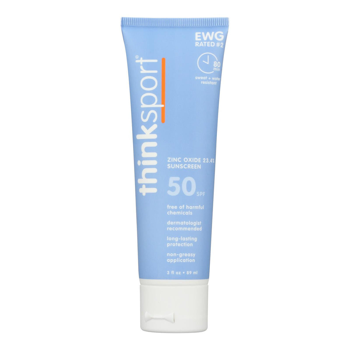 Thinksport Suncreen - SPF 50+ - 3 fl oz