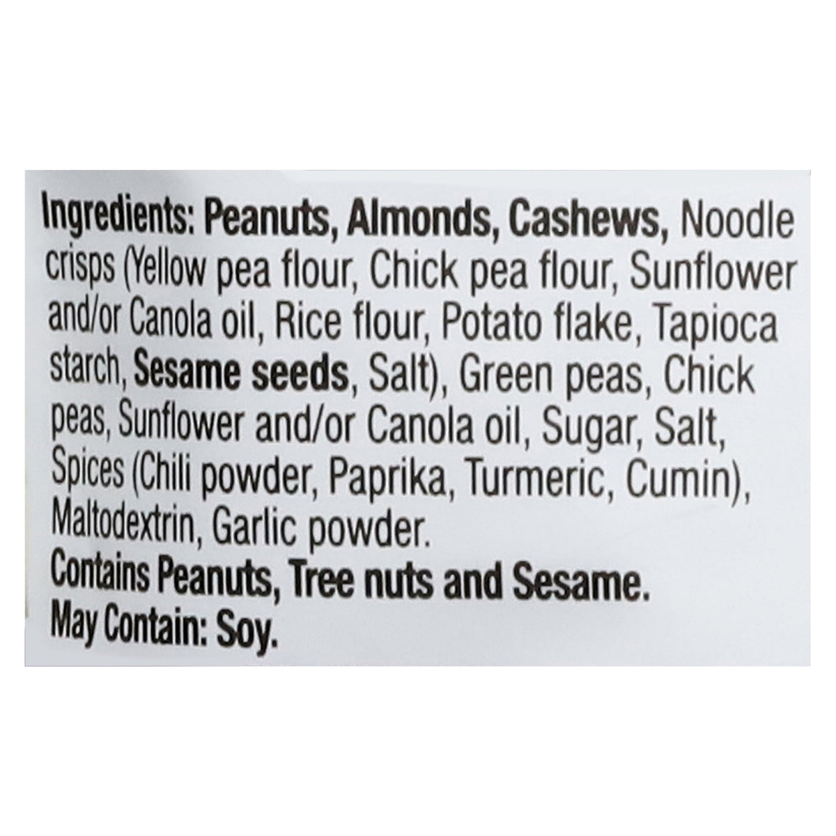 Bhuja Snacks - Nut Mix - Case of 6 - 7 oz.