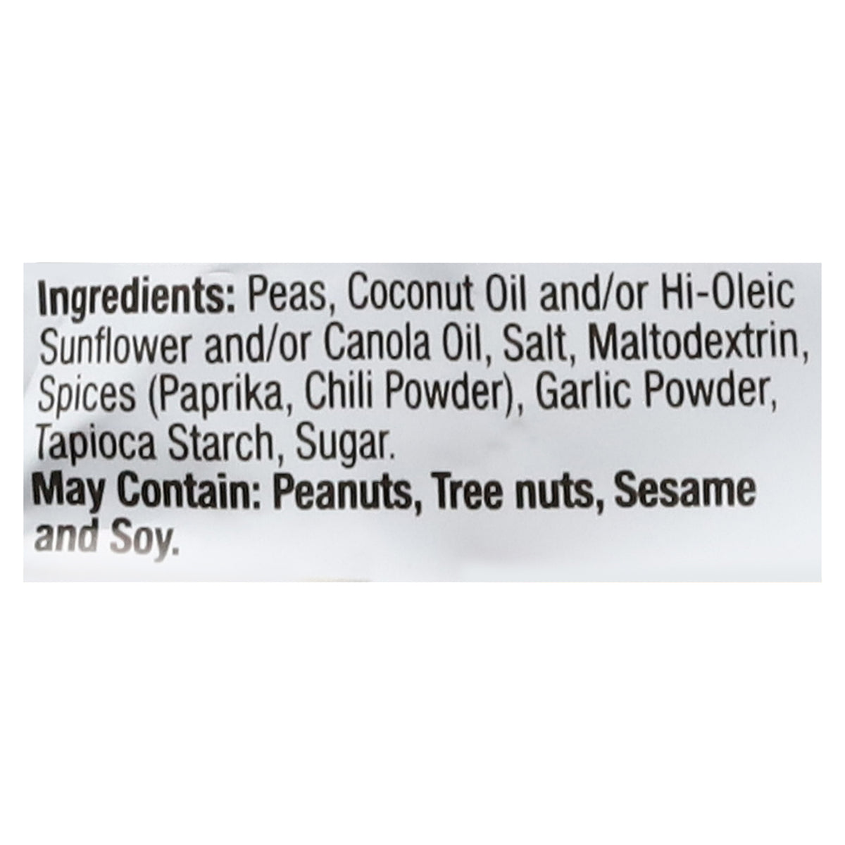 Bhuja Snacks - Crunchy Seasoned Peas - Case of 6 - 7 oz.