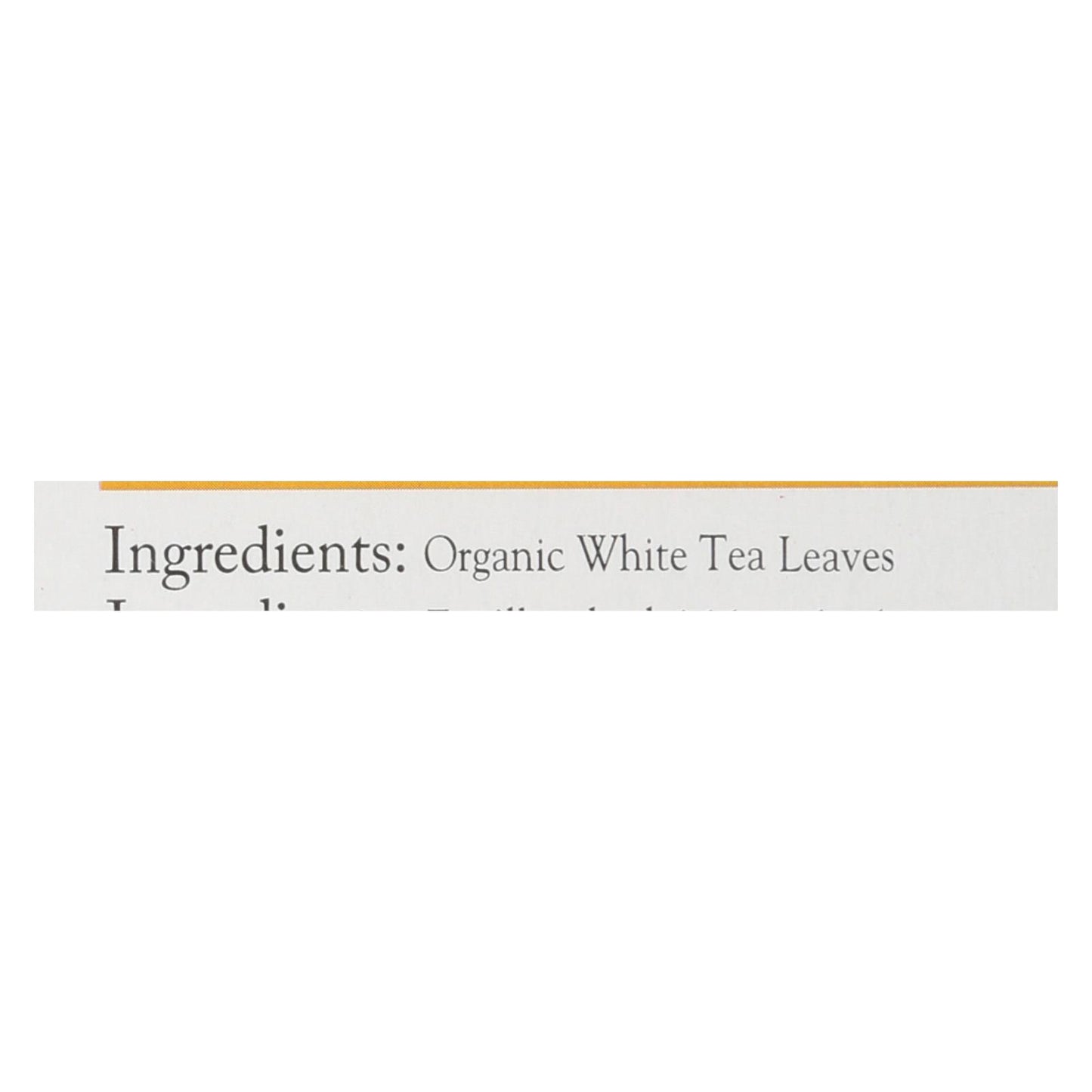 Uncle Lee's Legends of China Organic White Tea - 100 Tea Bags