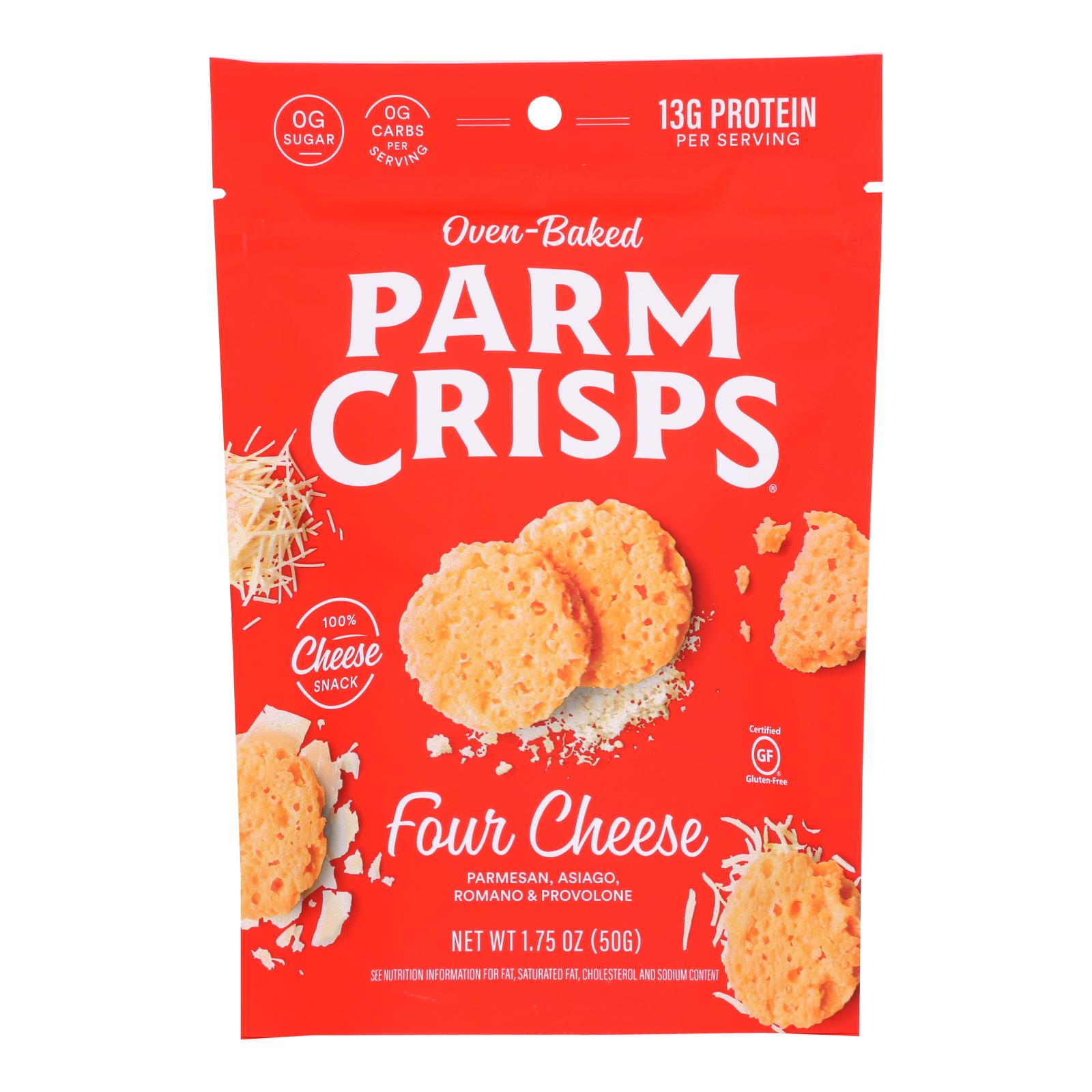 Parm Crisps - Parm Crisp Four Cheese - Case of 12-1.75 OZ