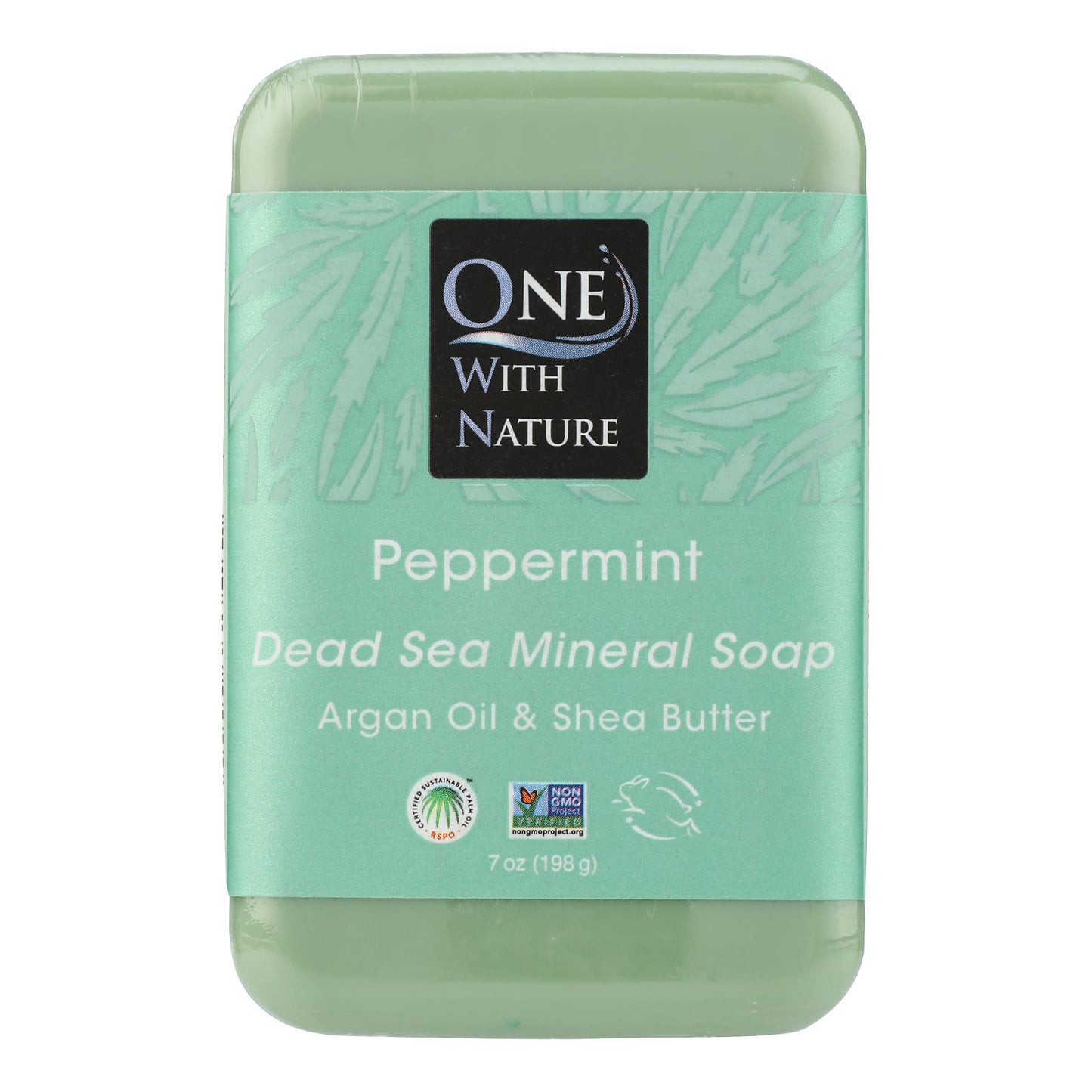 One With Nature Dead Sea Mineral Hemp Soap - 7 oz