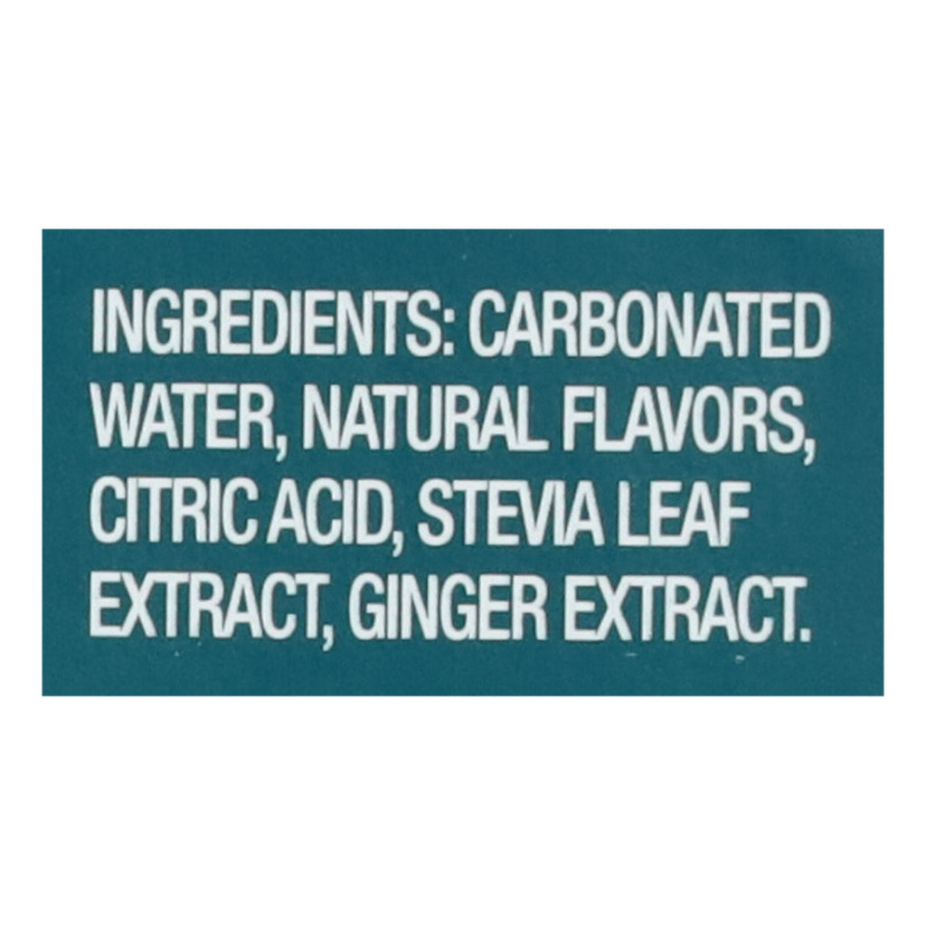 Zevia - Soda Ginger Ale Zero Calorie Can - Case of 4-6/12 Fluid Ounces