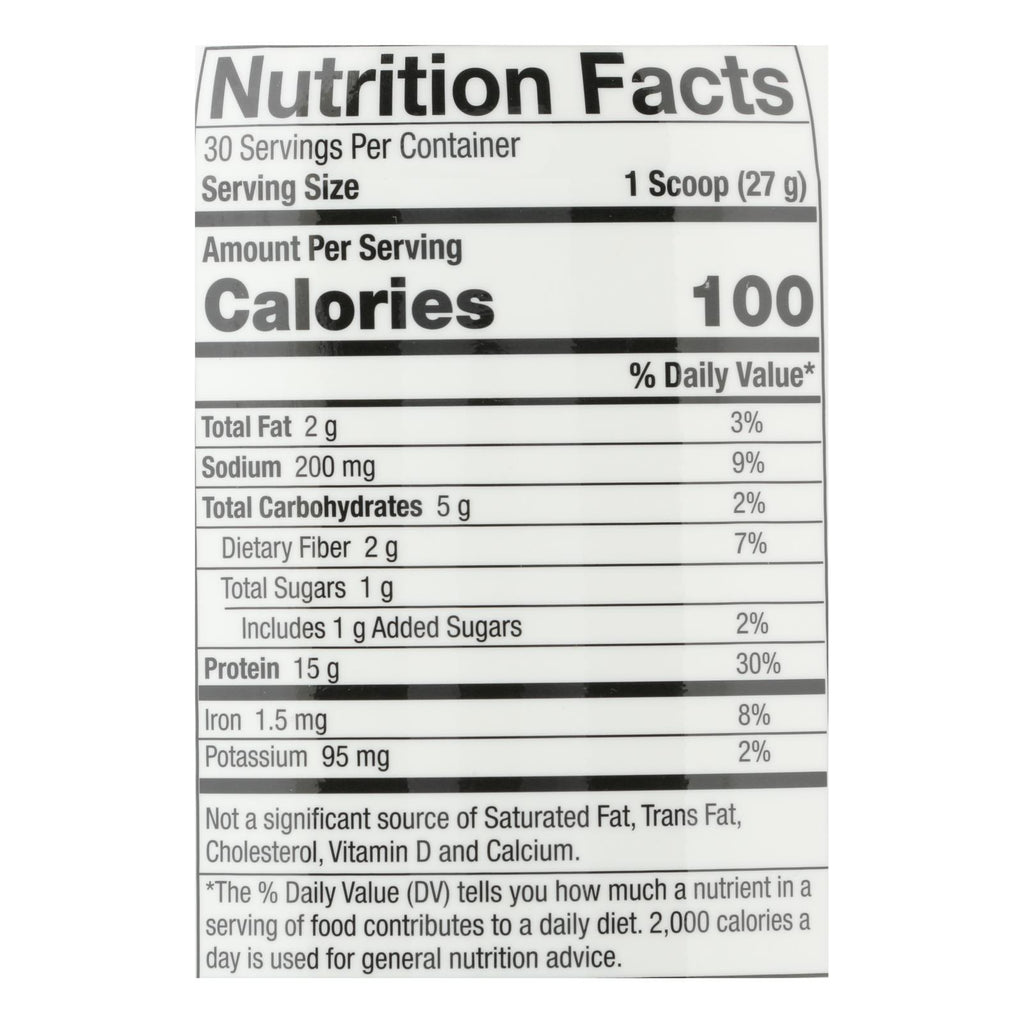 Genceutic Naturals Plant Head Protein - Chocolate - 1.7 lb
