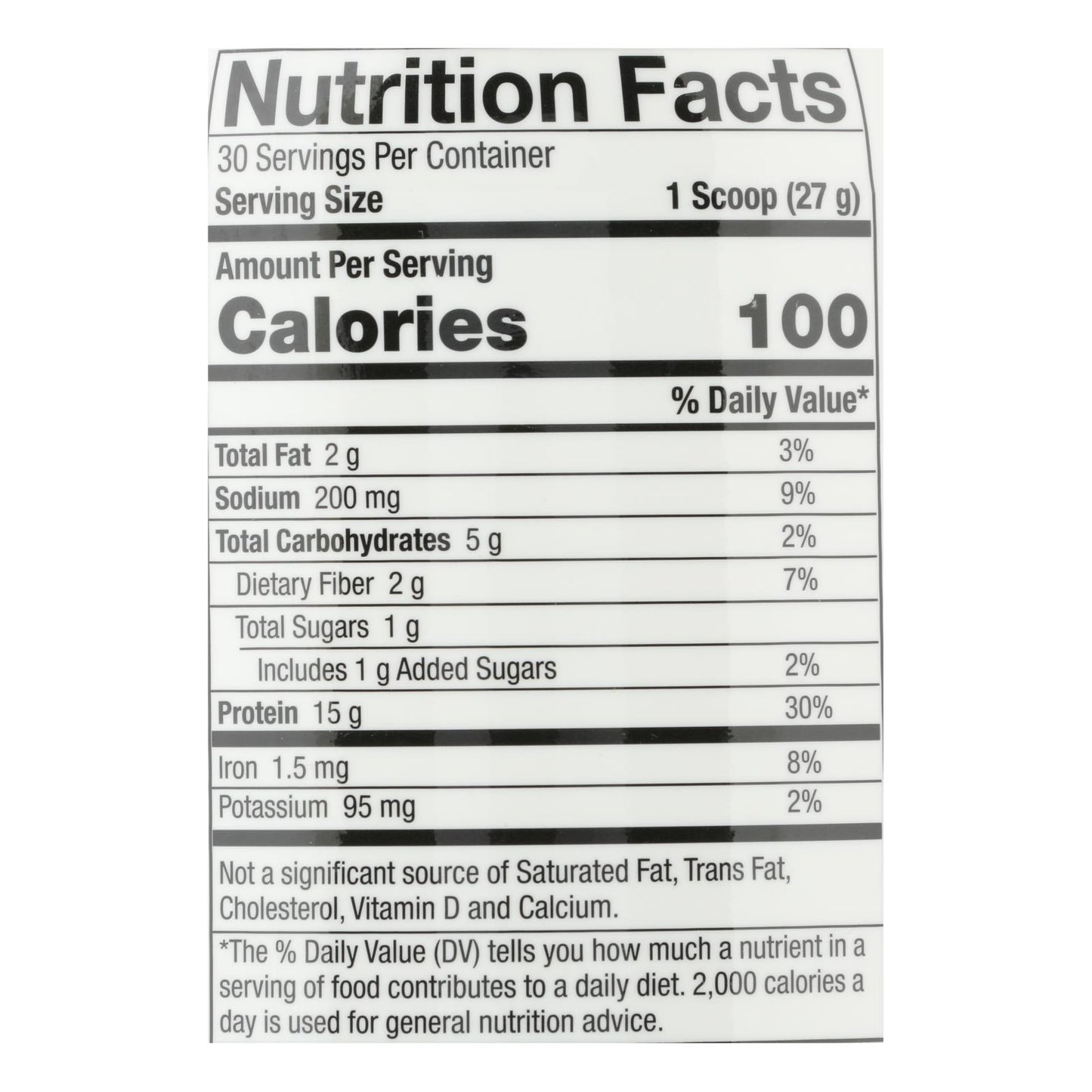Genceutic Naturals Plant Head Protein - Chocolate - 1.7 lb