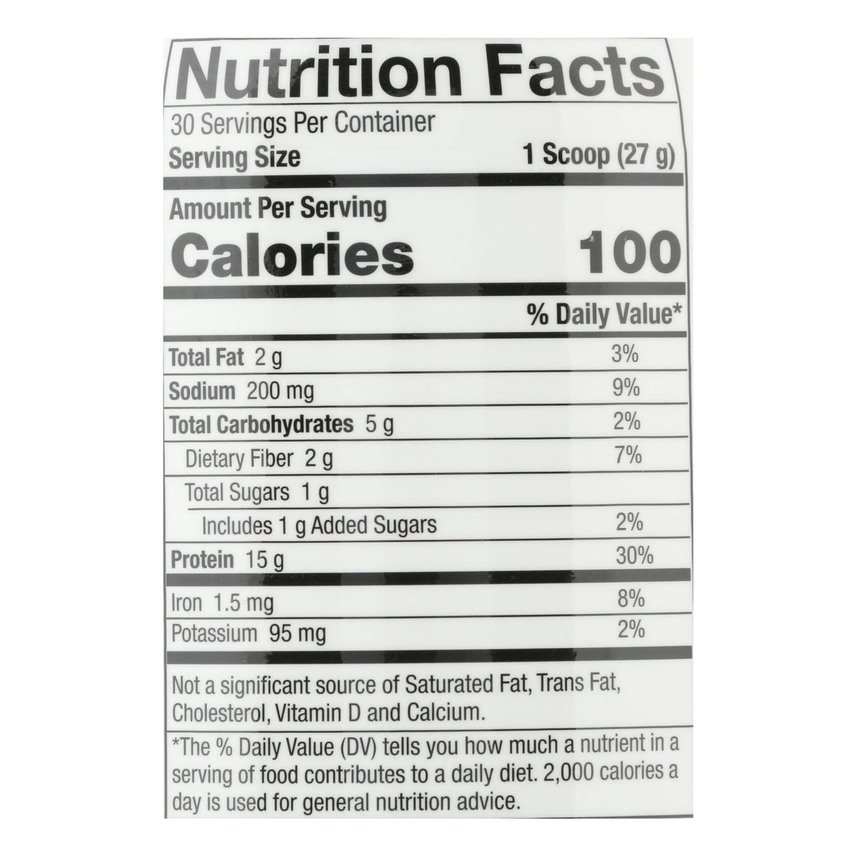 Genceutic Naturals Plant Head Protein - Chocolate - 1.7 lb