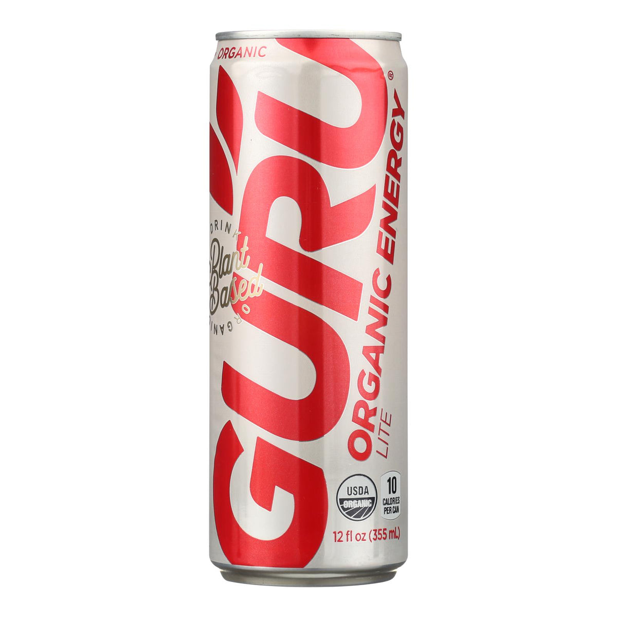 Guru, Energy Drink Lite Organic, Case Of 24, 12 fl oz