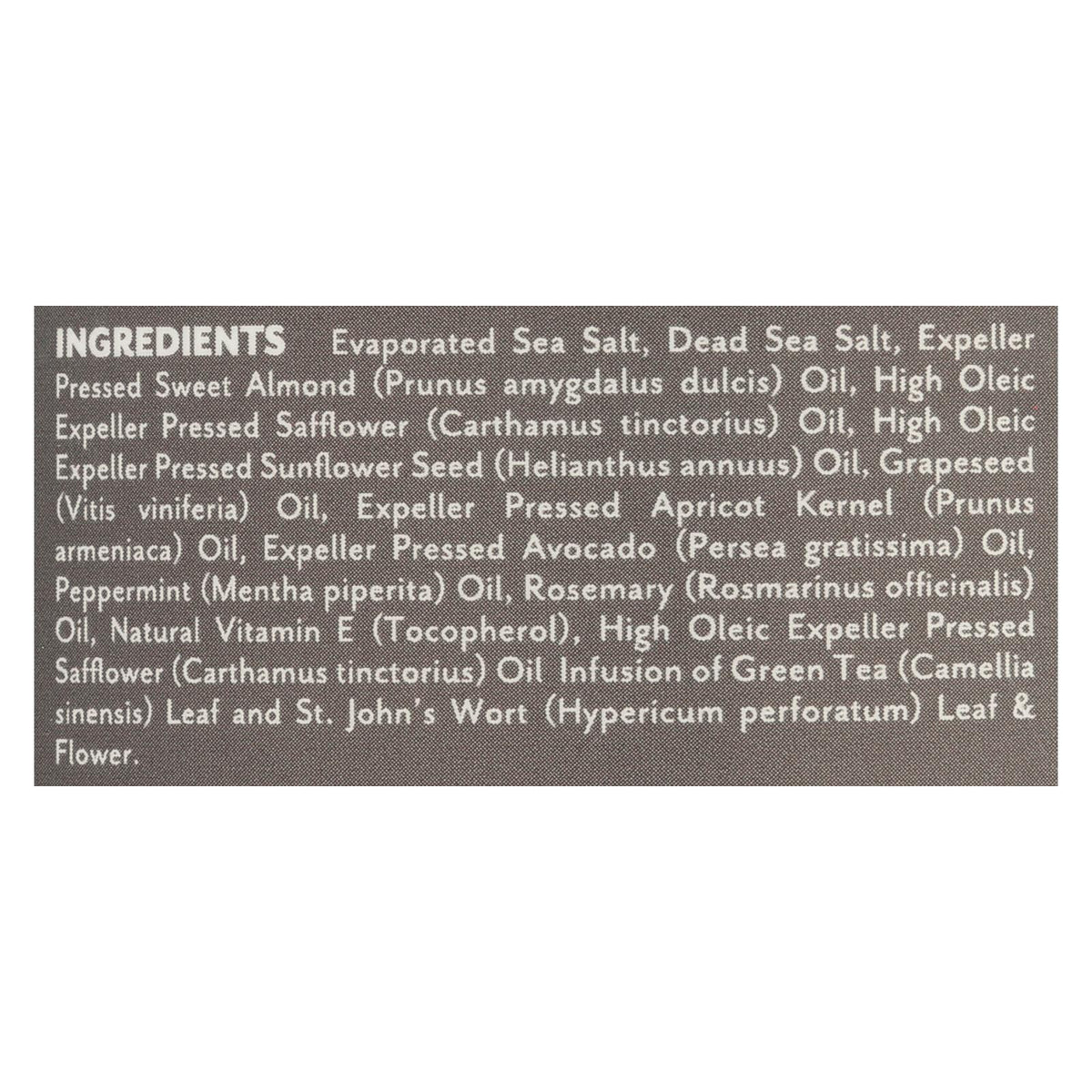 Soothing Touch Salt Scrub - Peppermint/Rosemary - 20 oz