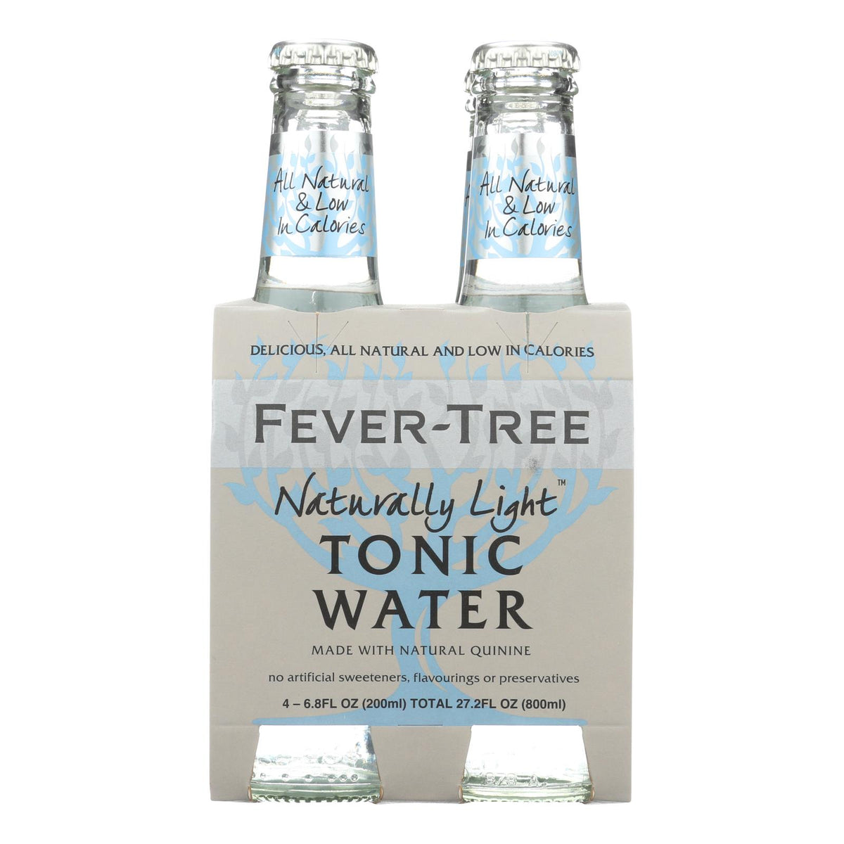 Fever - Tree Indian Tonic Water - Tonic Water - Case of 6 - 6.8 FL oz.