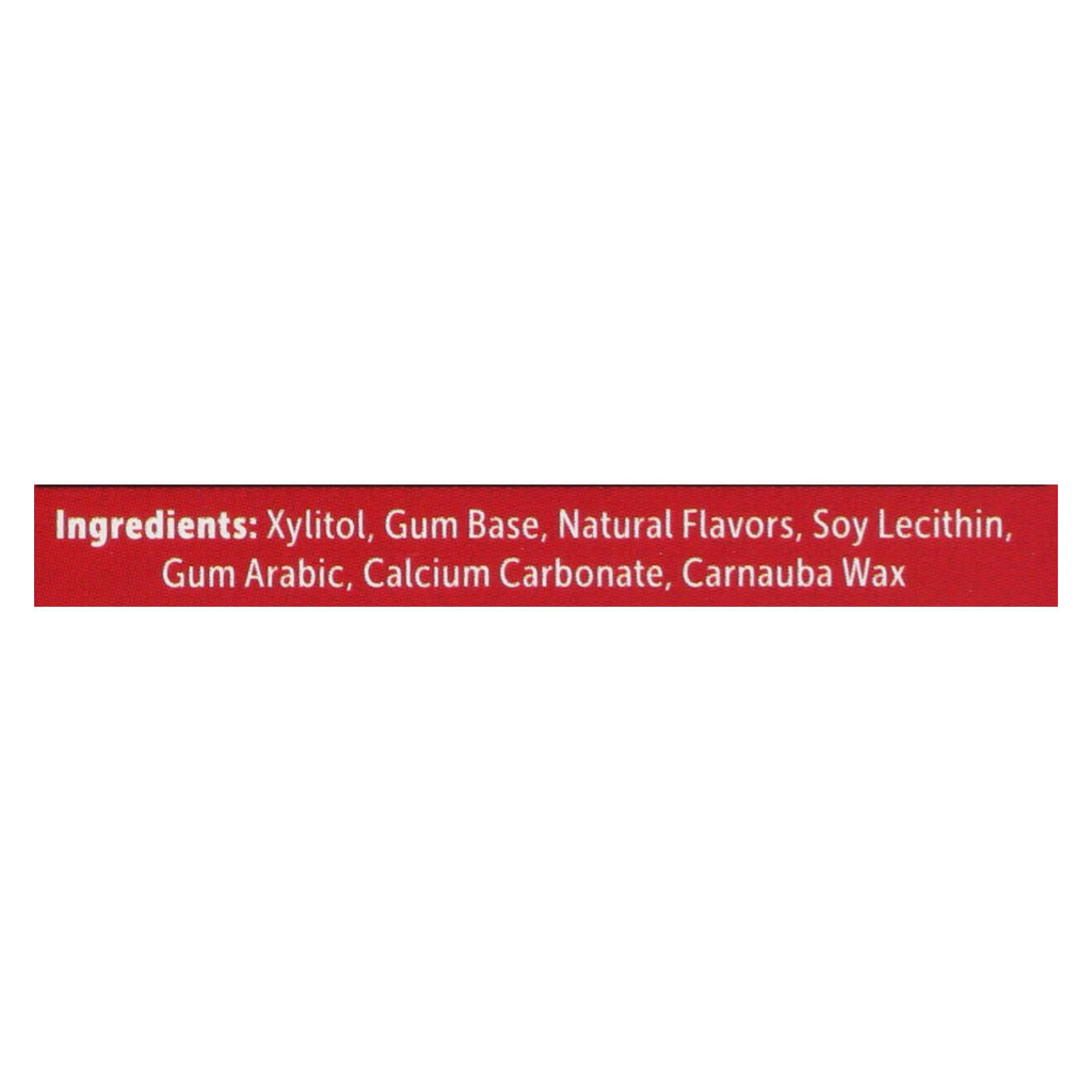 Epic Dental - Xylitol Gum - Cinnamon - Case of 12 - 12 Pack