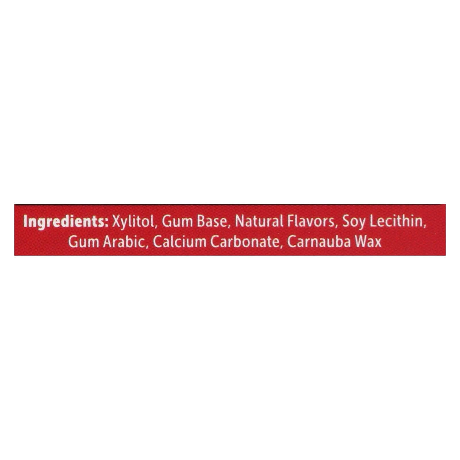 Epic Dental - Xylitol Gum - Cinnamon - Case of 12 - 12 Pack