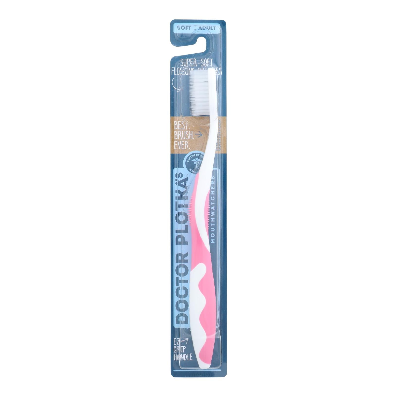 Doctor Plotka's - Toothbrush Adult Rose - Case of 6-1 CT