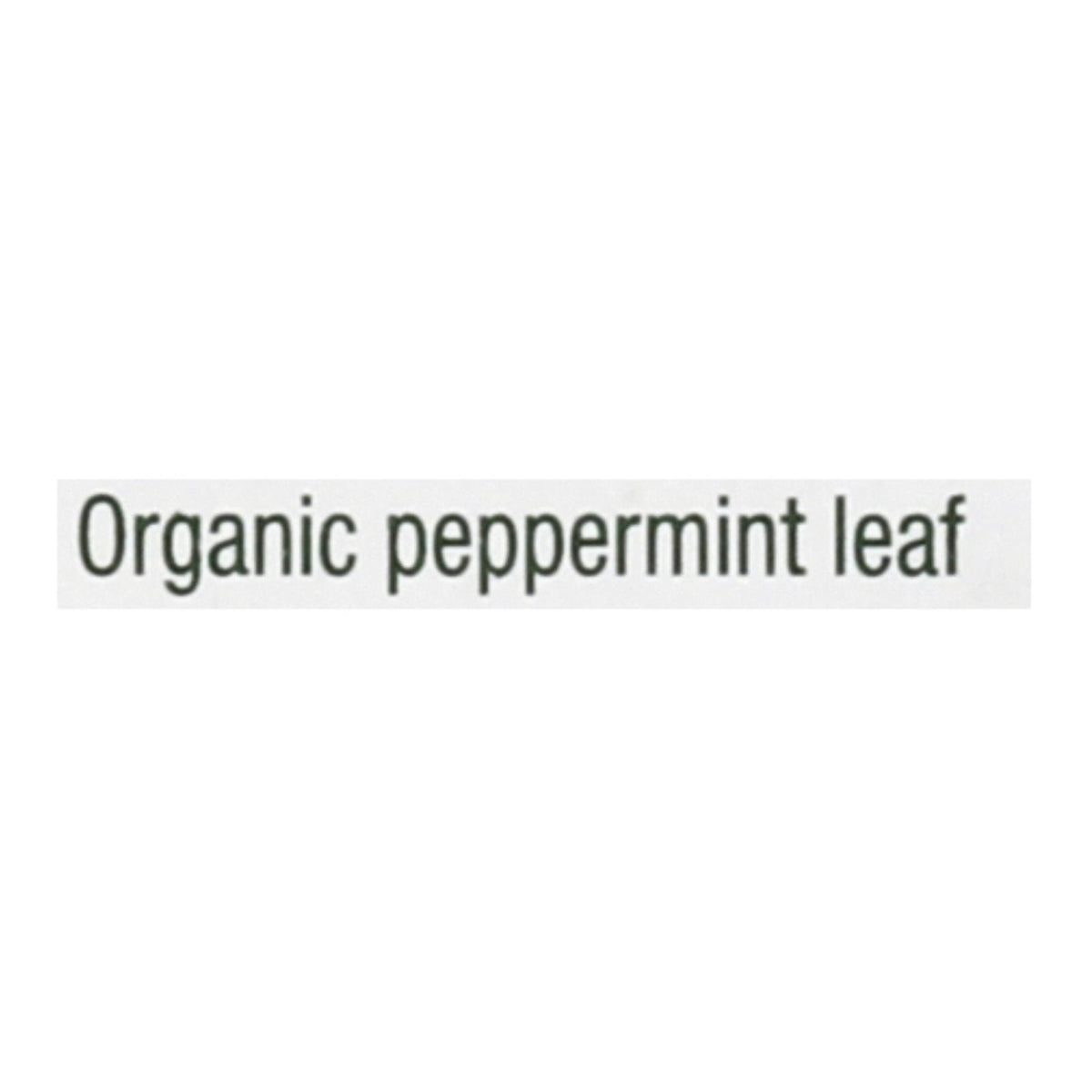 Traditional Medicinals Organic Peppermint Herbal Tea - Caffeine Free - Case of 6 - 16 Bags