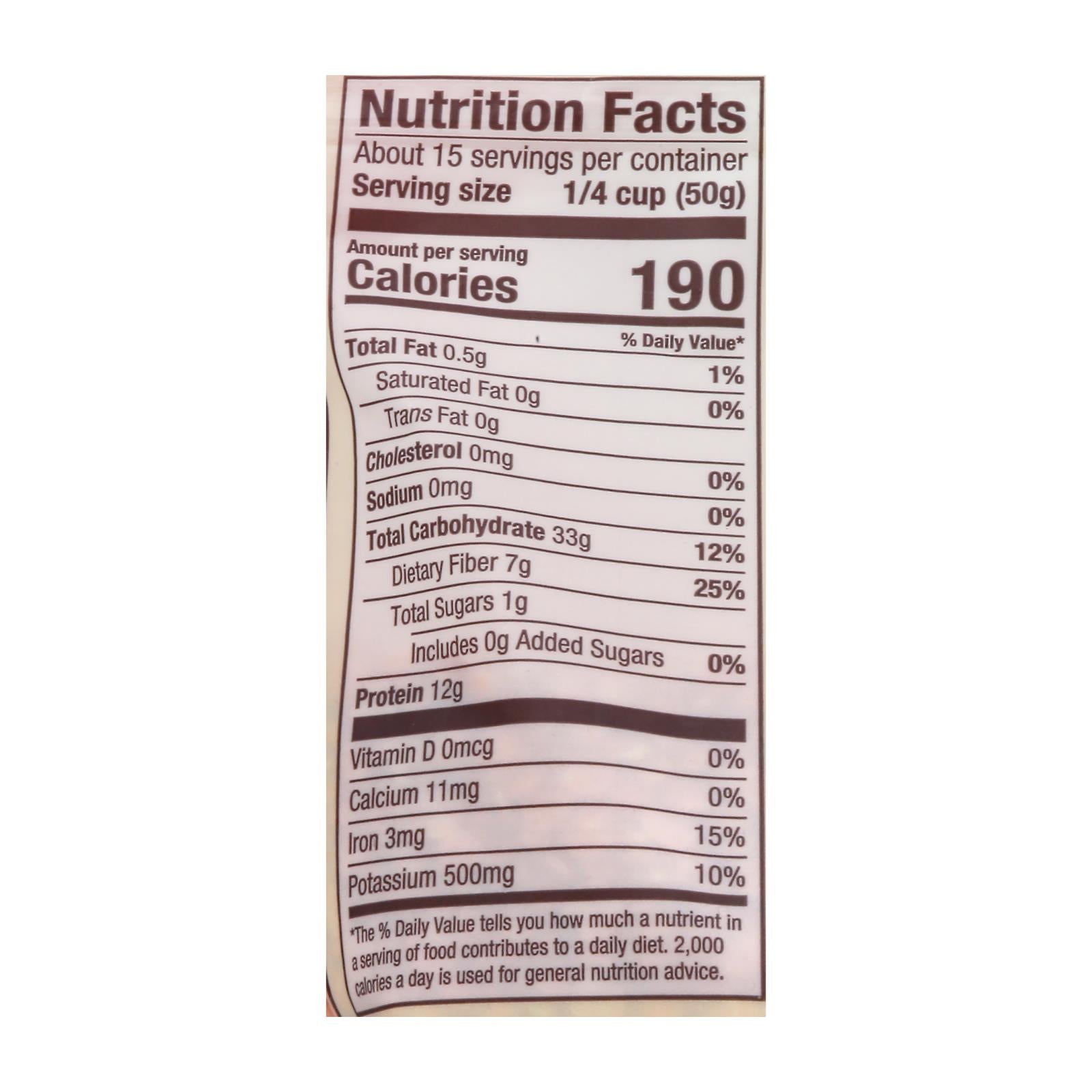 Bob's Red Mill - Beans Red Lentils - Case of 4-27 OZ