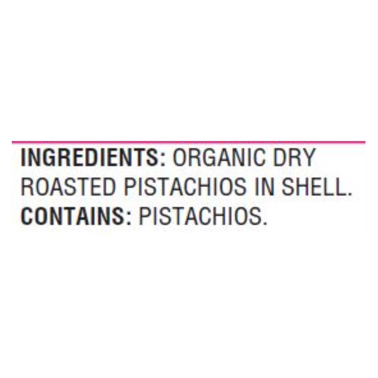 Woodstock Foods, Organic Pistachios Dry Roasted And Unsalted, Case Of 8, 7 oz