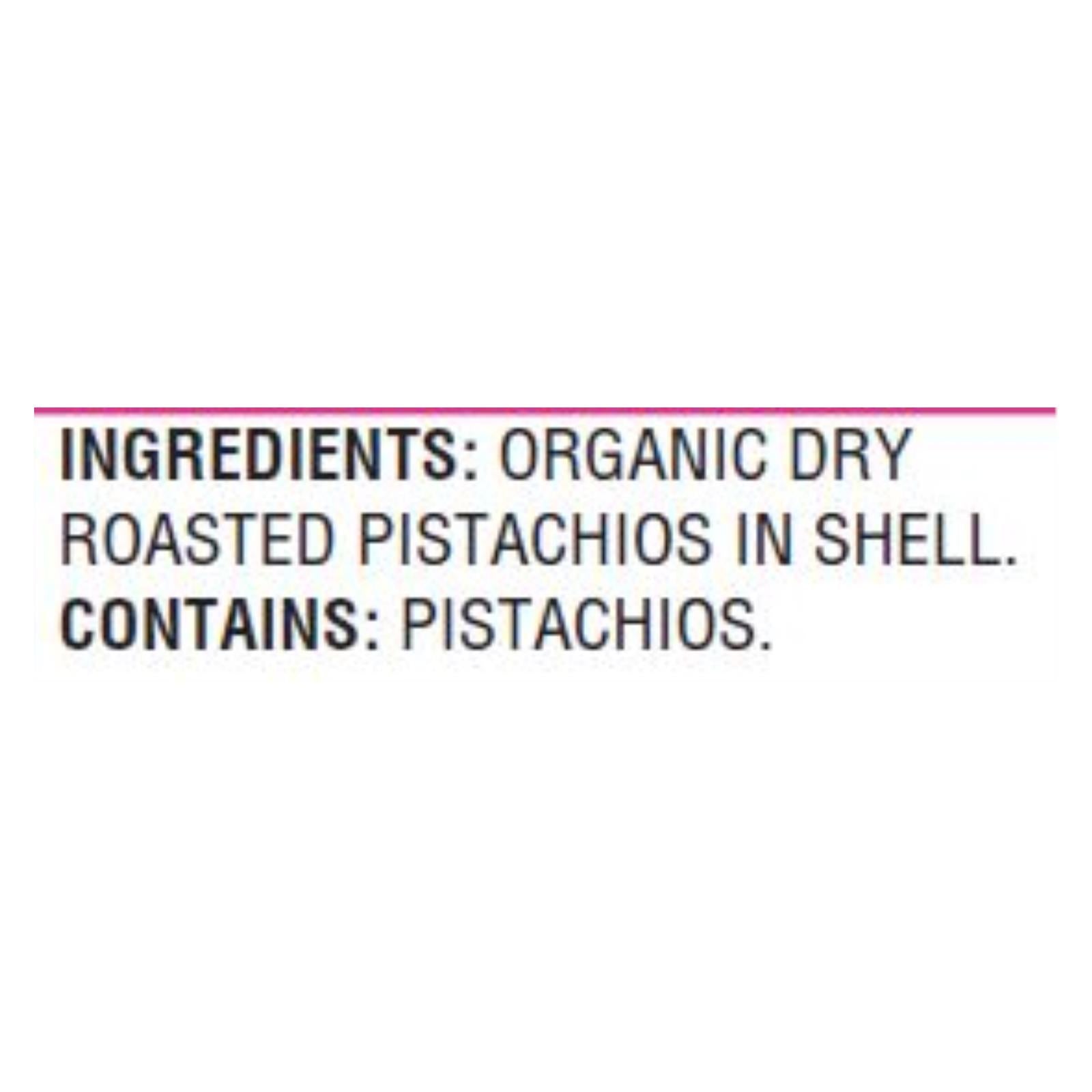 Woodstock Foods, Organic Pistachios Dry Roasted And Unsalted, Case Of 8, 7 oz