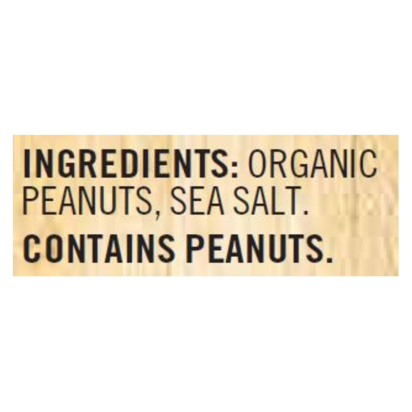 Woodstock Organic Smooth Easy Spread Peanut Butter - Case of 12 - 35 OZ