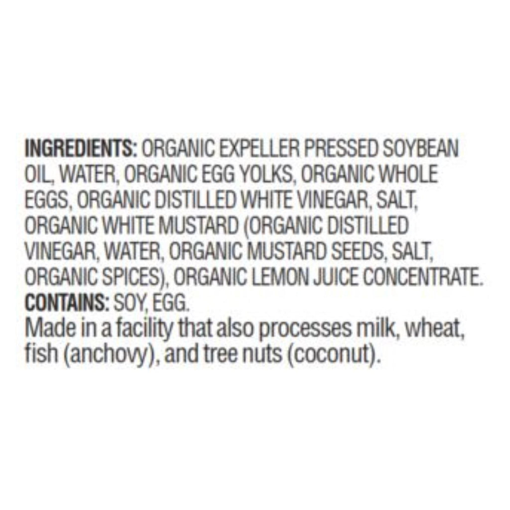 Woodstock Organic Mayo - 1 Each 1 - 11.25 OZ