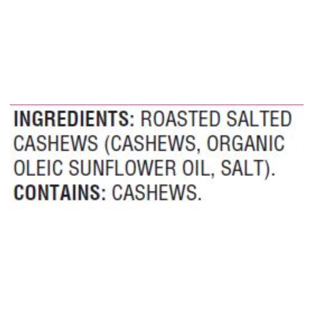 Woodstock Foods, Non Gmo Whole Cashews Roasted And Salted, Case Of 8, 6 oz