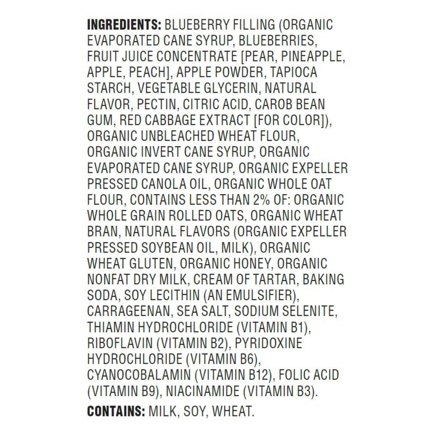 Field Day Snack Bars - Organic - Multi-Grain - Filled - Super Blueberry - 6/1.3 oz - case of 6