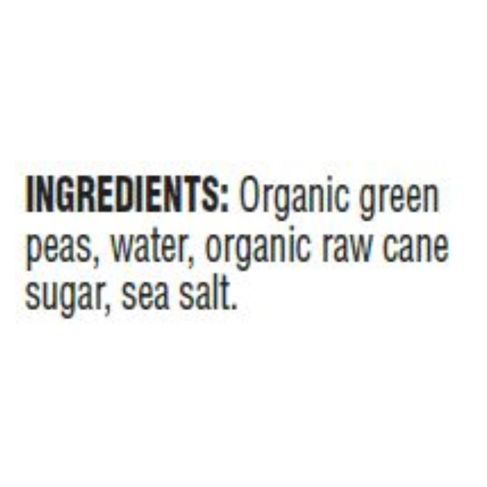 Field Day Sweet Peas - Organic - Green - 15 oz - case of 12