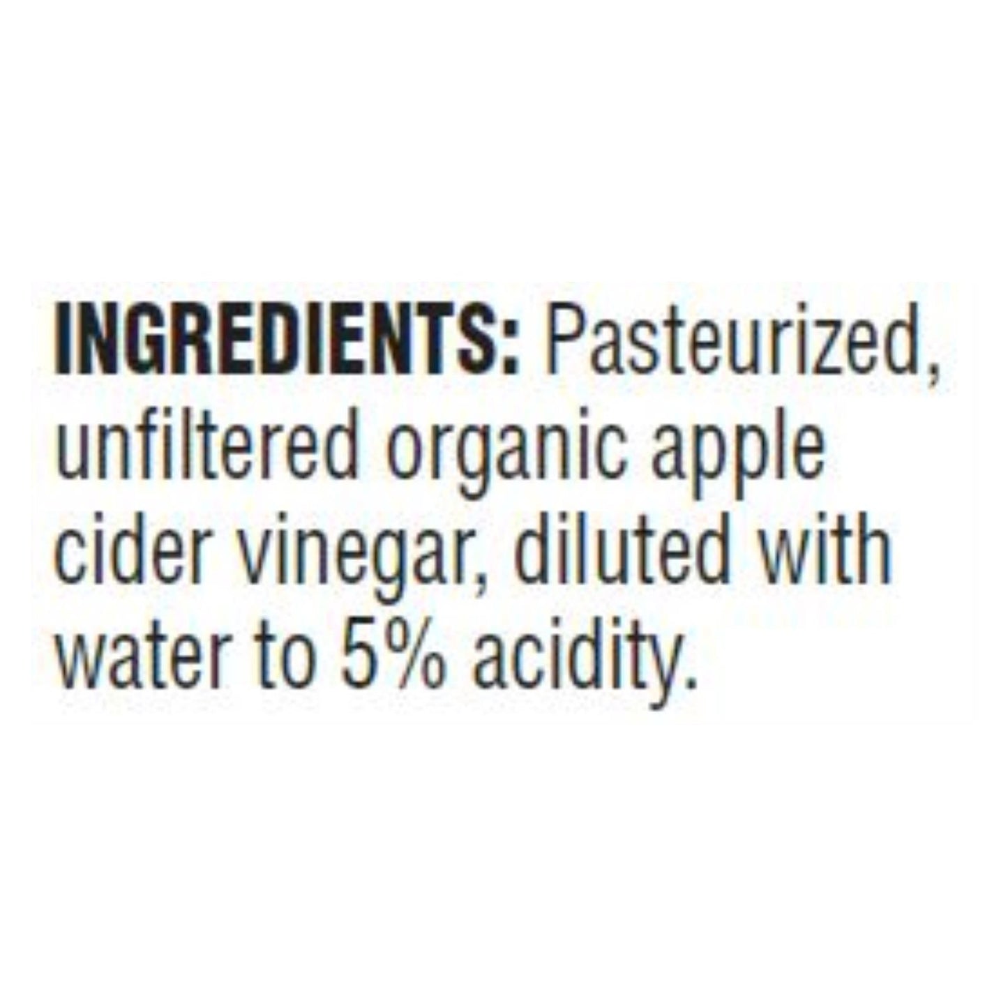 Field Day Vinegar - Organic - Apple Cider - 32 oz - case of 12