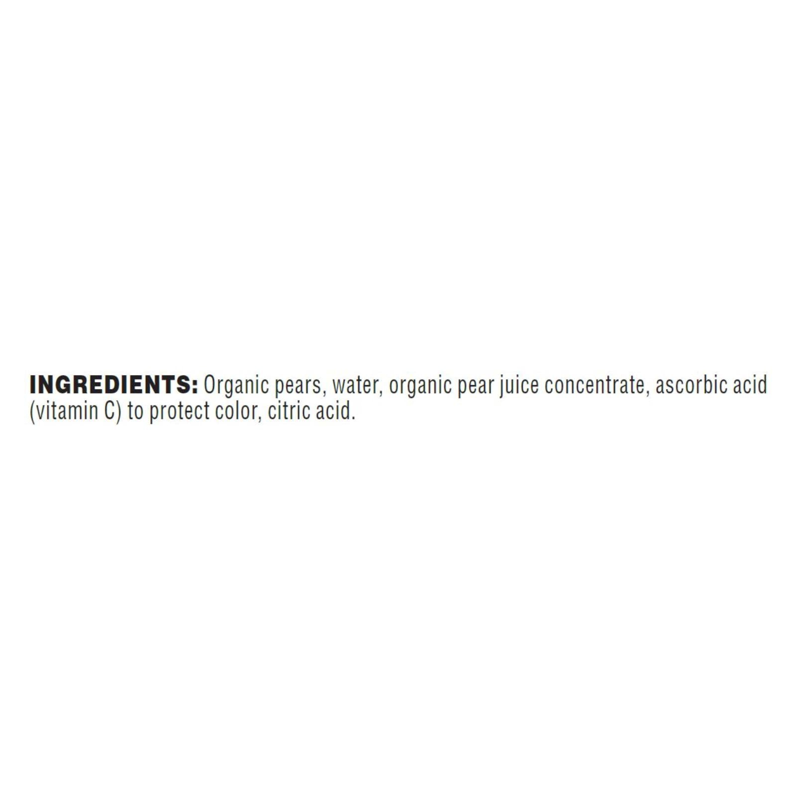 Field Day Fruit Cups - Organic - Pears - 4/4 oz - case of 6