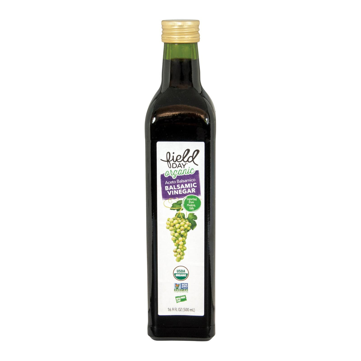 Field Day Organic Balsamic Vinegar - Vinegar - Case of 6 - 500 ml