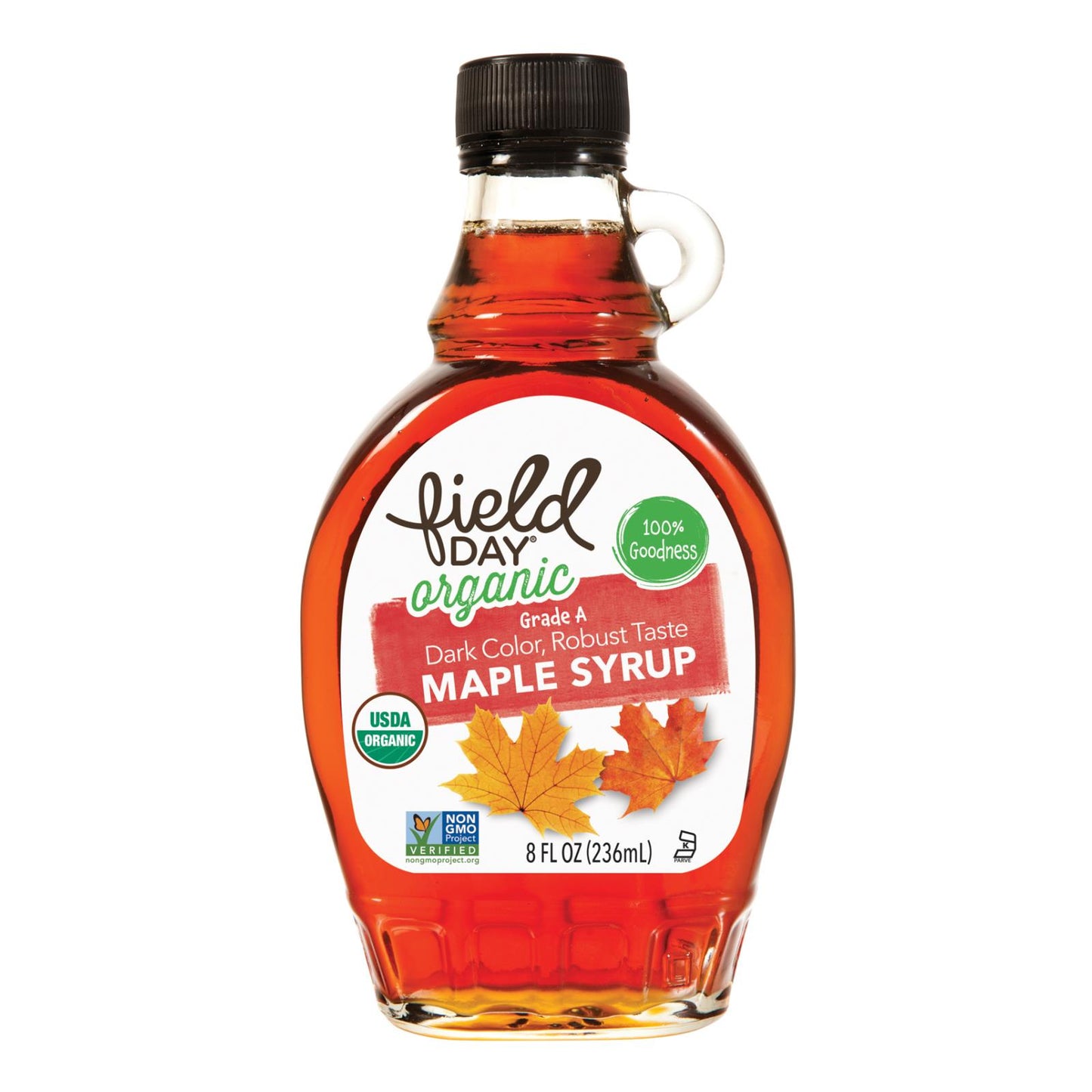 Field Day Maple Syrup - Organic - Grade B - 8 oz - case of 12
