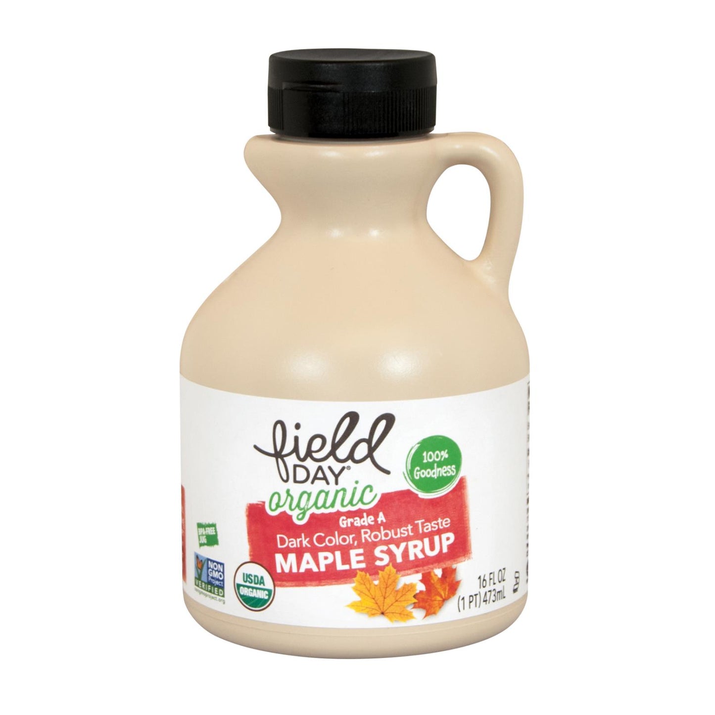 Field Day Maple Syrup - Organic - Grade B - 16 oz - case of 12