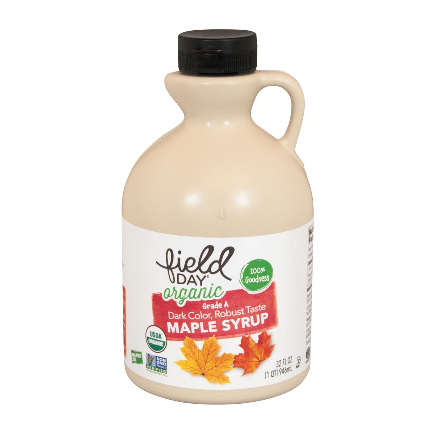 Field Day Maple Syrup - Organic - Grade B - 32 oz - case of 6