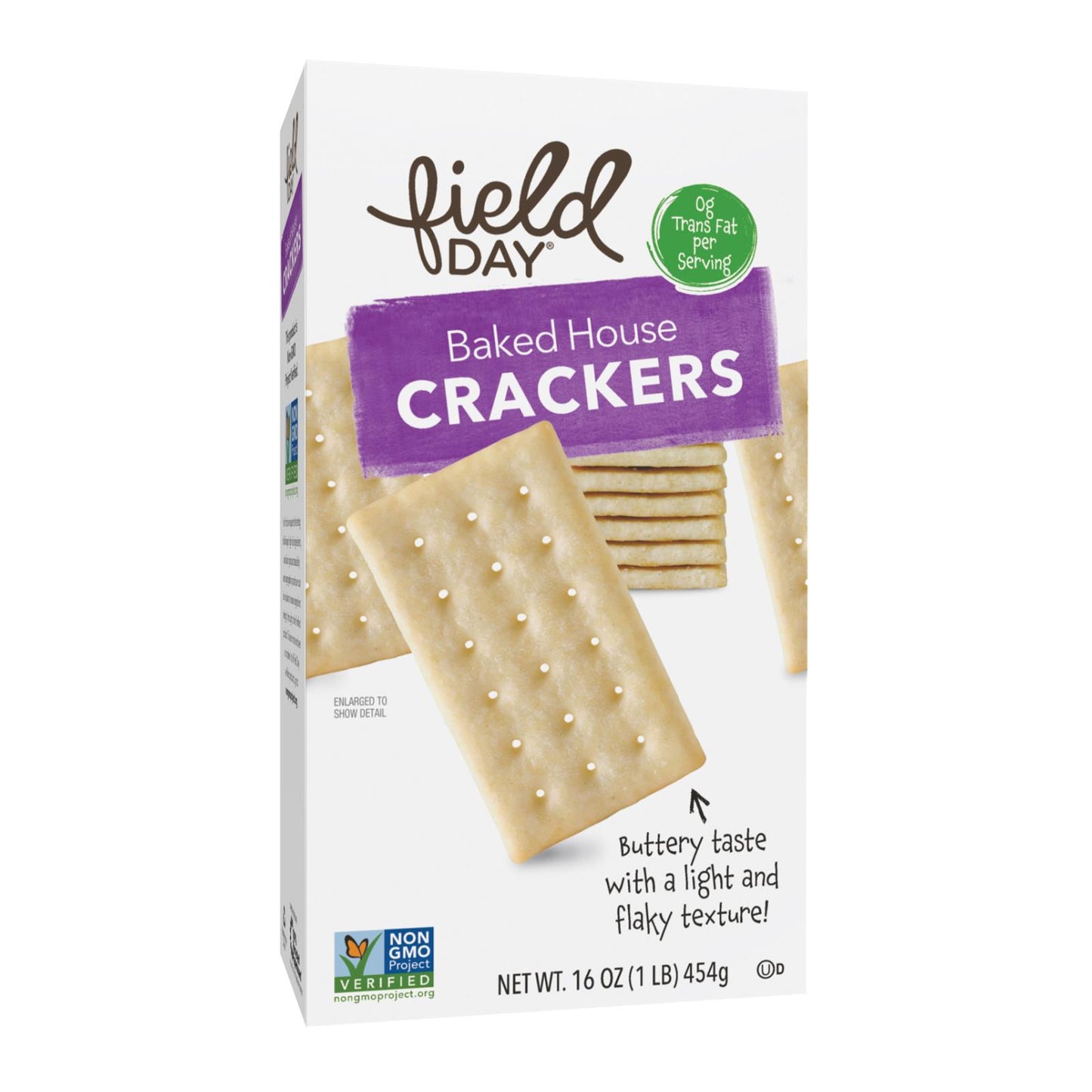 Field Day Crackers - Natural - Baked House - 16 oz - case of 12
