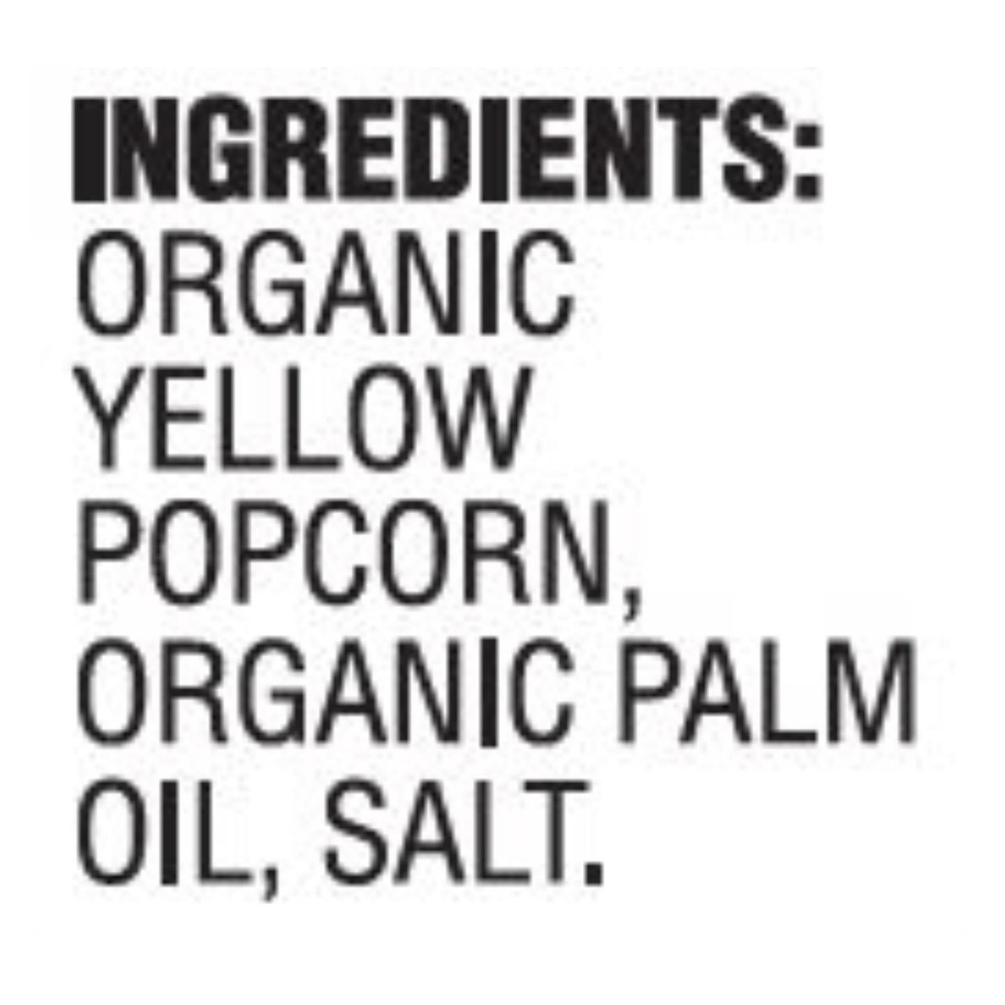 Field Day Microwave Popcorn - Organic - Salted -  3/3 oz - case of 12