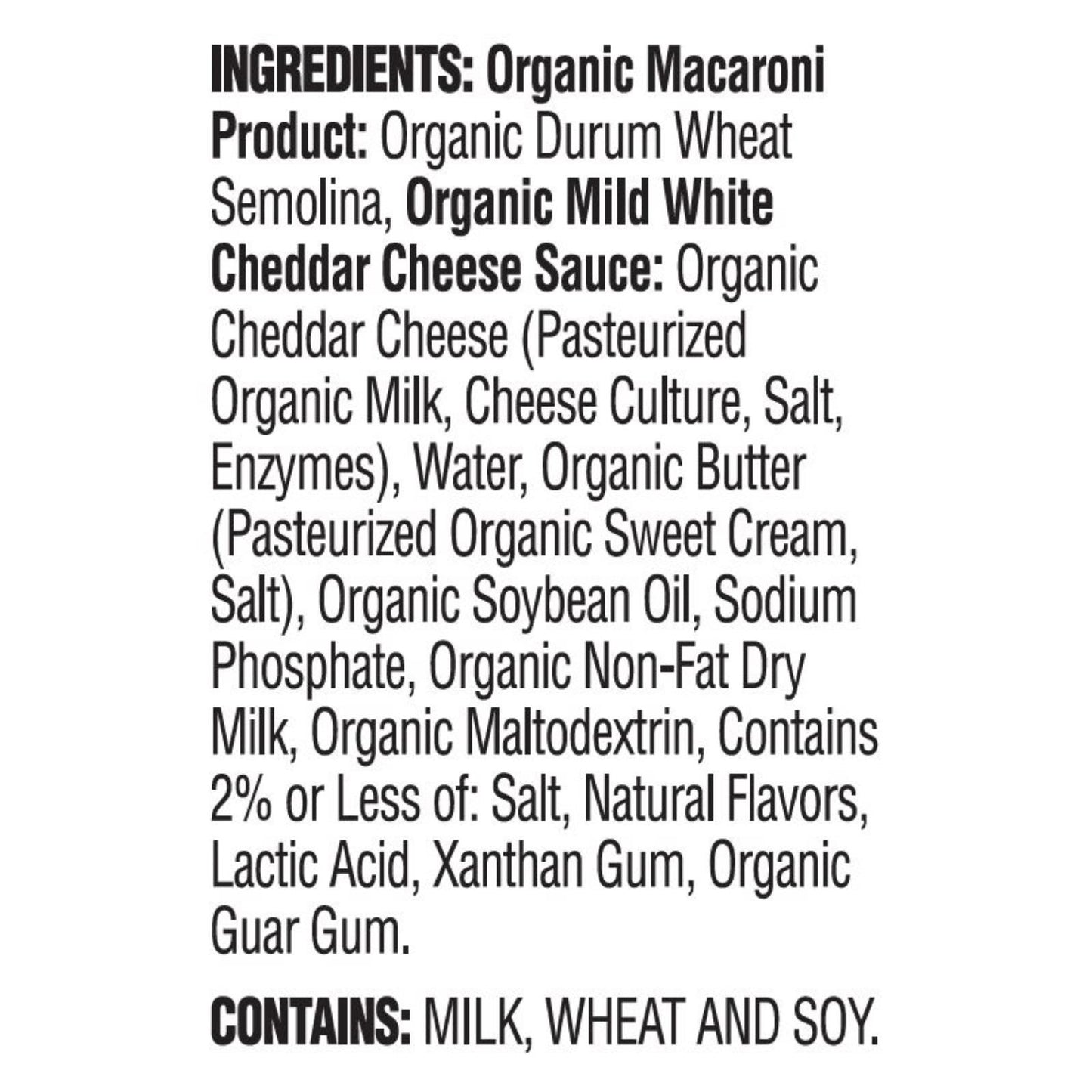 Field Day Macaroni and Cheese - Organic - Deluxe - White Cheddar - 6 oz - case of 12