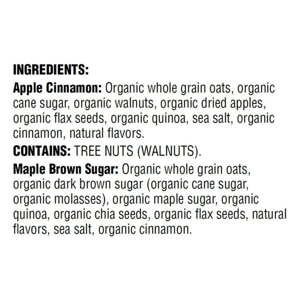 Field Day Organic Instant Oatmeal - Variety Pack - Case of 6 - 11.29 oz.