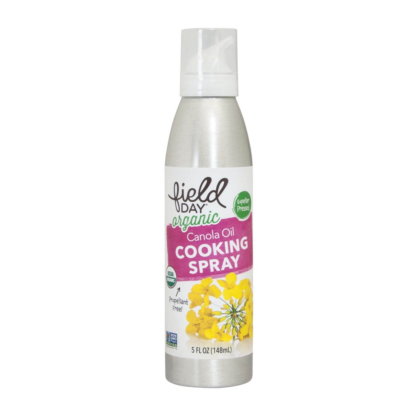 Field Day Organic Canola Oil Cooking Spray - Cooking Spray - Case of 6 - 5 FL oz.