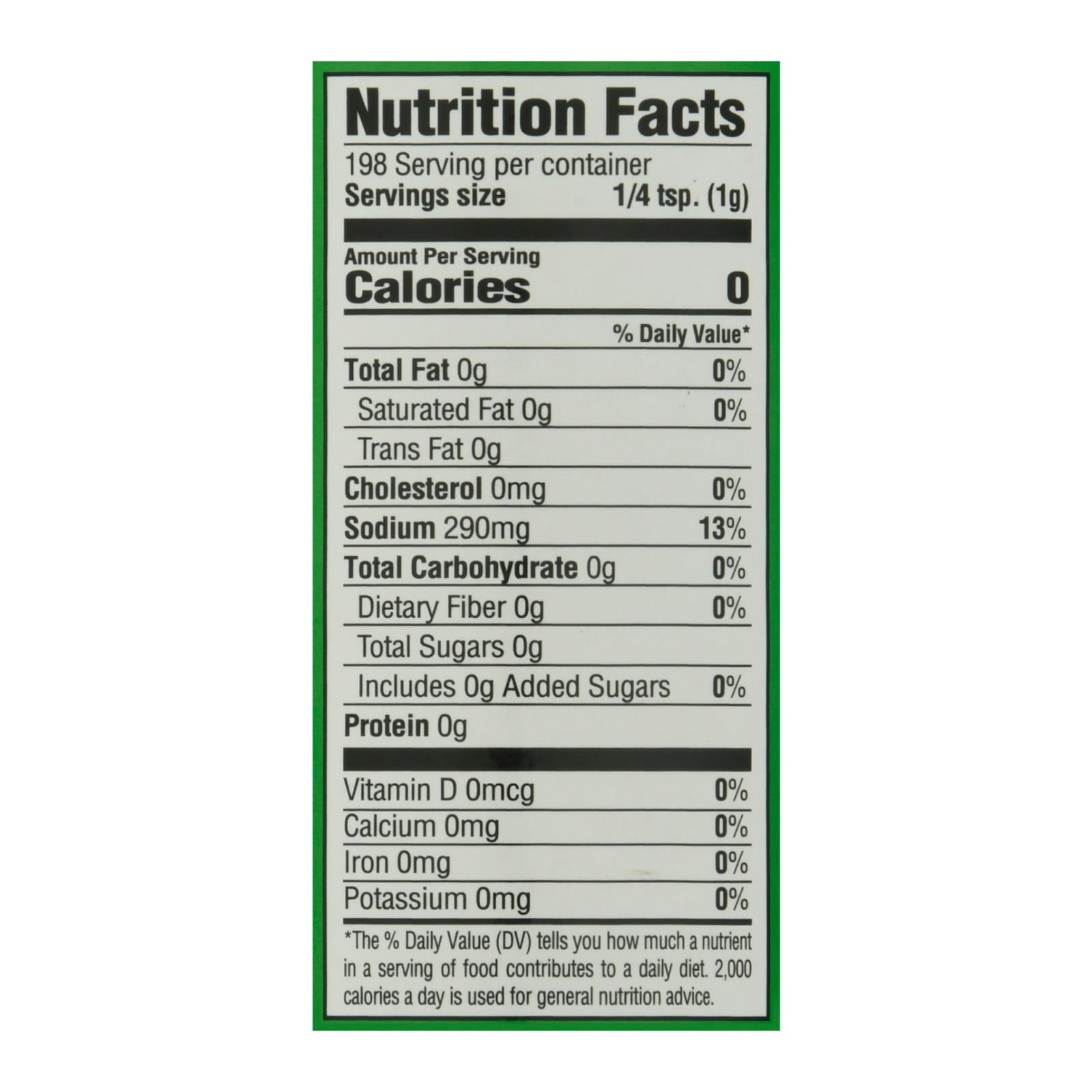 Tony Chachere's Creole Seasoning - Case of 6 - 7 OZ