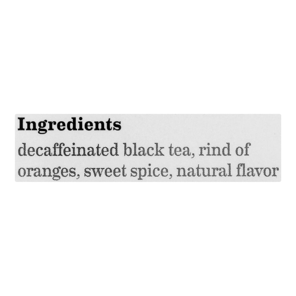 Bigelow Tea Constant Comment Decaffeinated Black Tea - Case of 6 - 20 Bags