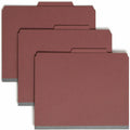 Smead SafeSHIELD 2/5 Tab Cut Letter Recycled Classification Folder (SMD14092)
