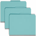 Smead SafeSHIELD Fasteners 3-Div Classification Folders (SMD14094)