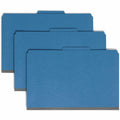 Smead SafeSHIELD 2/5 Tab Cut Legal Recycled Classification Folder (SMD19035)